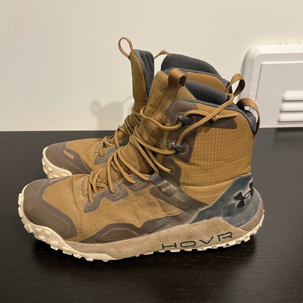 Under Armour HOVR Dawn Hiking Boots 10.5 Brown